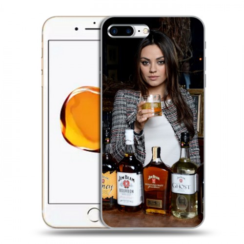 Дизайнерский пластиковый чехол для Iphone 7 Plus / 8 Plus Jim Beam