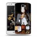 Дизайнерский пластиковый чехол для LG K8 Jim Beam