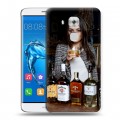 Дизайнерский пластиковый чехол для Huawei Nova Plus Jim Beam