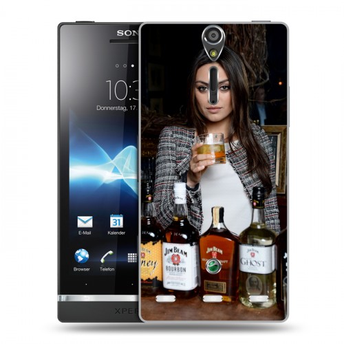 Дизайнерский пластиковый чехол для Sony Xperia S Jim Beam