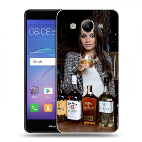 Дизайнерский пластиковый чехол для Huawei Y3 (2017) Jim Beam