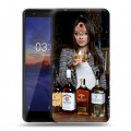 Дизайнерский силиконовый чехол для Nokia 2.1 Jim Beam