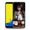 Дизайнерский пластиковый чехол для Samsung Galaxy J6 Jim Beam