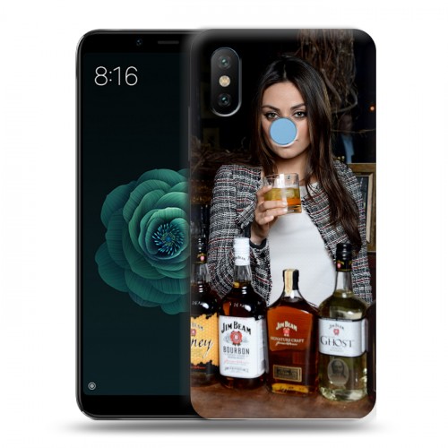 Дизайнерский силиконовый чехол для Xiaomi Mi A2 Jim Beam