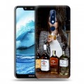 Дизайнерский силиконовый чехол для Nokia 5.1 Plus Jim Beam