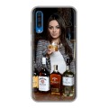 Дизайнерский силиконовый чехол для Samsung Galaxy A50 Jim Beam