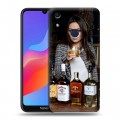 Дизайнерский пластиковый чехол для Huawei Honor 8A Jim Beam