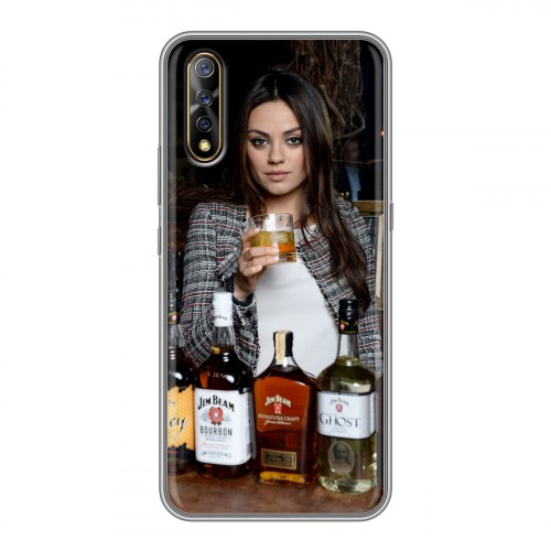 Дизайнерский силиконовый с усиленными углами чехол для Vivo V17 Neo Jim Beam