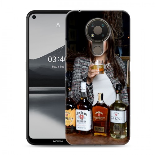 Дизайнерский силиконовый чехол для Nokia 3.4 Jim Beam