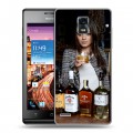 Дизайнерский пластиковый чехол для Huawei Ascend P1 Jim Beam