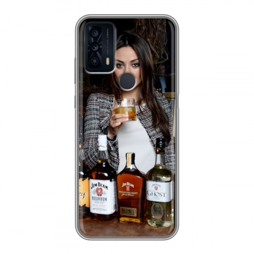 Дизайнерский силиконовый чехол для TCL 20B Jim Beam