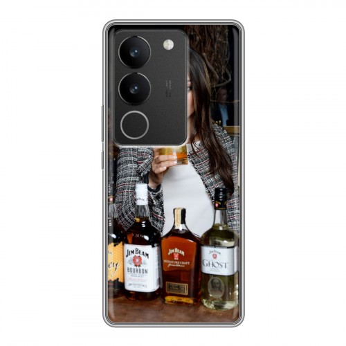 Дизайнерский силиконовый чехол для Vivo S17 Jim Beam