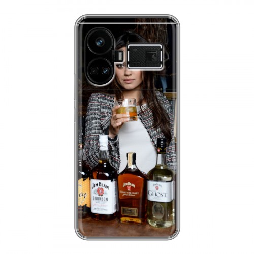 Дизайнерский силиконовый чехол для Realme GT5 Jim Beam