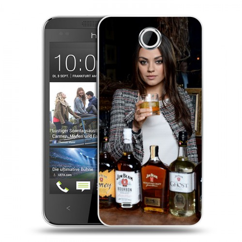 Дизайнерский пластиковый чехол для HTC Desire 300 Jim Beam