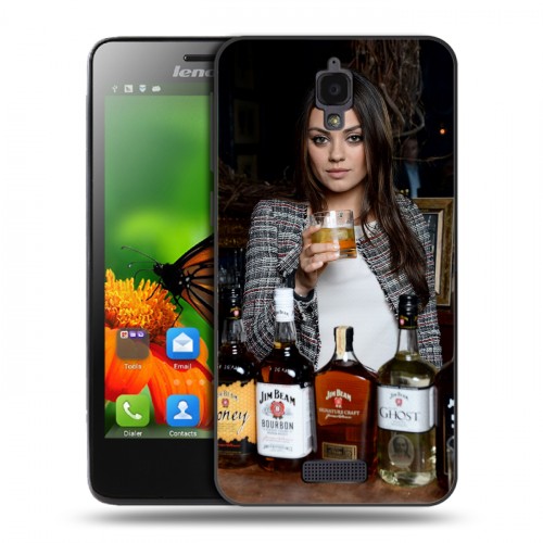 Дизайнерский пластиковый чехол для Lenovo S660 Jim Beam