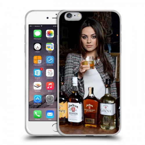 Дизайнерский силиконовый чехол для Iphone 6 Plus/6s Plus Jim Beam