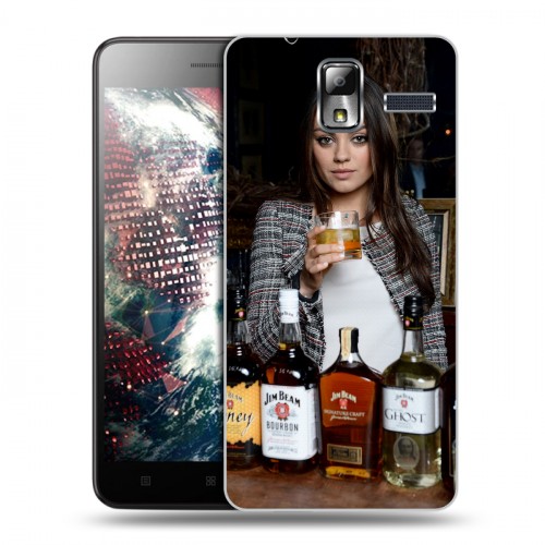 Дизайнерский силиконовый чехол для Lenovo S580 Ideaphone Jim Beam