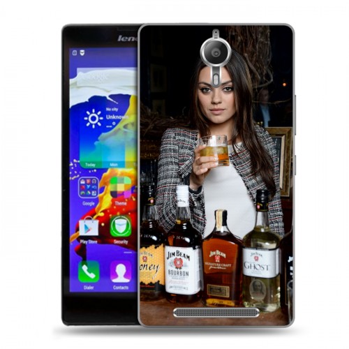 Дизайнерский пластиковый чехол для Lenovo P90 Jim Beam