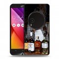 Дизайнерский силиконовый чехол для Asus Zenfone Zoom Jim Beam