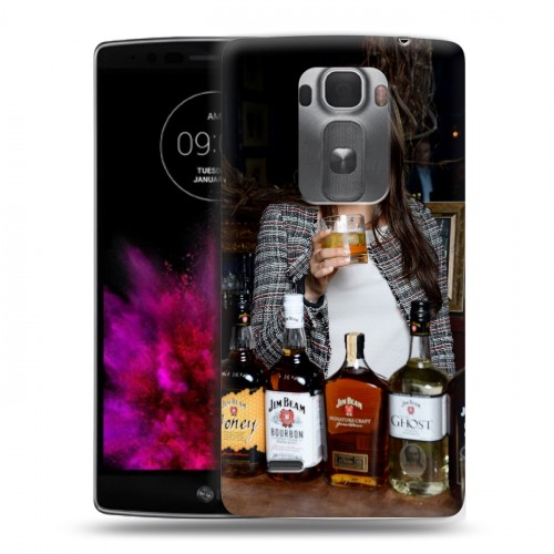 Дизайнерский пластиковый чехол для LG G Flex 2 Jim Beam