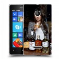 Дизайнерский пластиковый чехол для Microsoft Lumia 435 Jim Beam