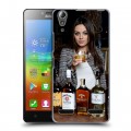 Дизайнерский пластиковый чехол для Lenovo A6000 Jim Beam