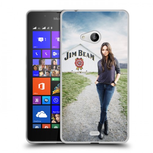 Дизайнерский пластиковый чехол для Microsoft Lumia 540 Jim Beam