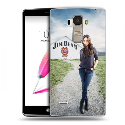 Дизайнерский силиконовый чехол для LG G4 Stylus Jim Beam