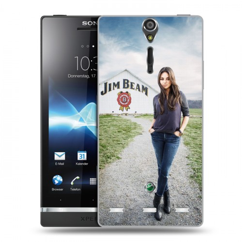 Дизайнерский пластиковый чехол для Sony Xperia S Jim Beam