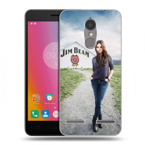 Дизайнерский силиконовый чехол для Lenovo K6 Jim Beam