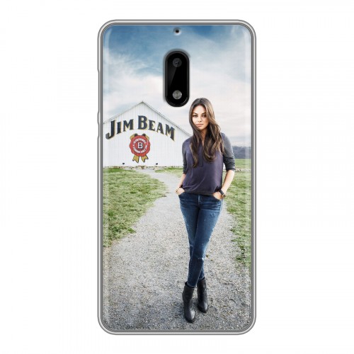 Дизайнерский пластиковый чехол для Nokia 6 Jim Beam