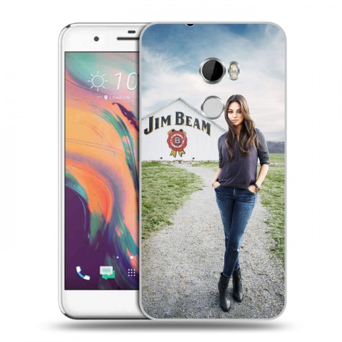 Дизайнерский пластиковый чехол для HTC One X10 Jim Beam