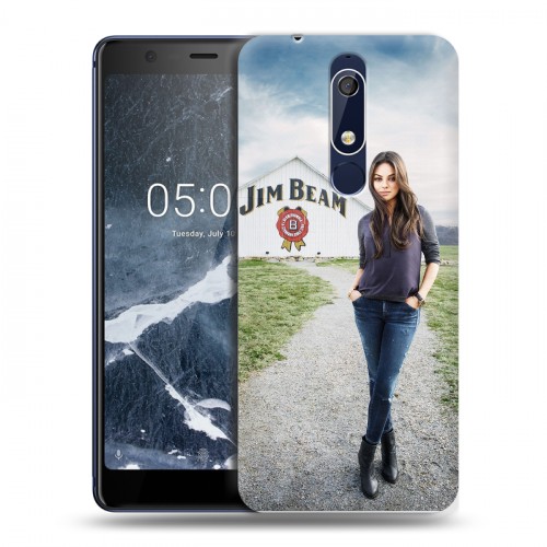 Дизайнерский пластиковый чехол для Nokia 5.1 Jim Beam