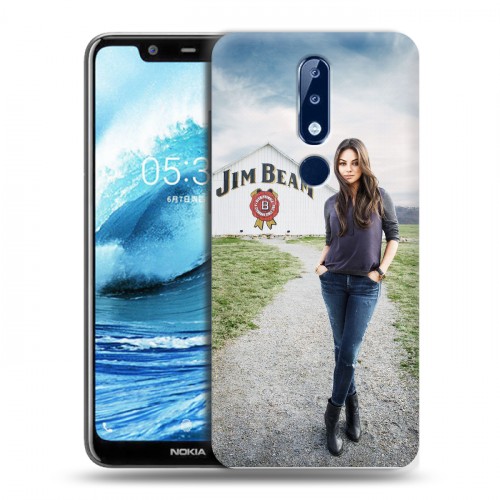 Дизайнерский силиконовый чехол для Nokia 5.1 Plus Jim Beam