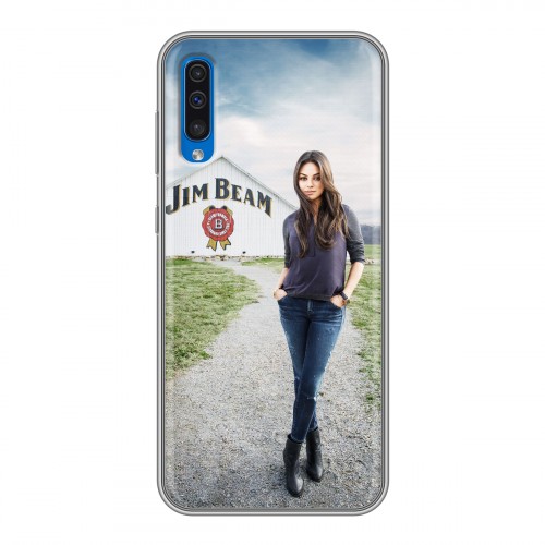 Дизайнерский силиконовый чехол для Samsung Galaxy A50 Jim Beam