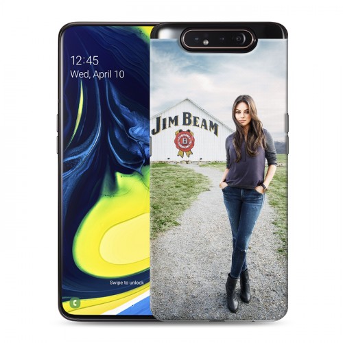 Дизайнерский пластиковый чехол для Samsung Galaxy A80 Jim Beam