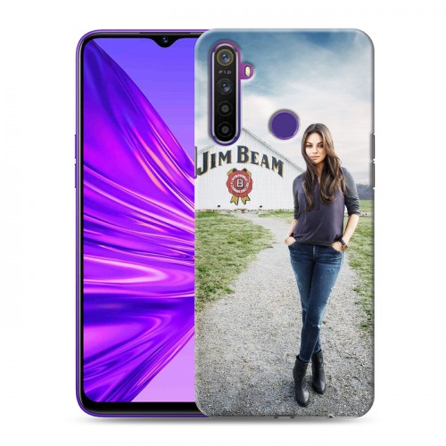 Дизайнерский силиконовый чехол для Realme 5 Jim Beam