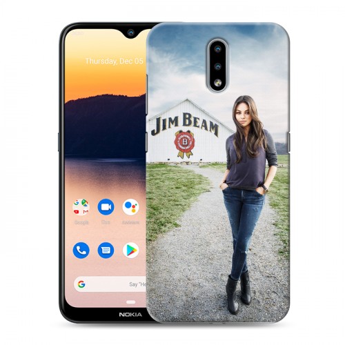 Дизайнерский силиконовый с усиленными углами чехол для Nokia 2.3 Jim Beam