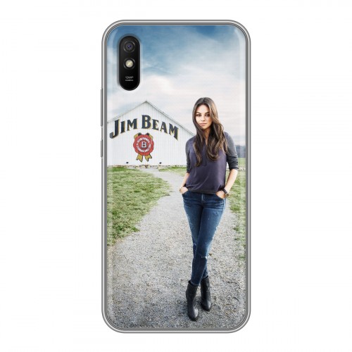 Дизайнерский силиконовый с усиленными углами чехол для Xiaomi RedMi 9A Jim Beam