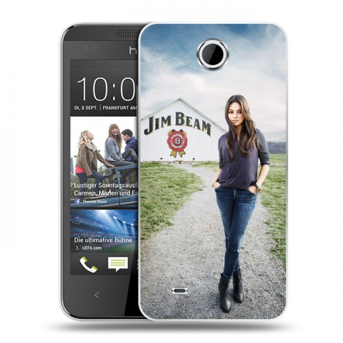 Дизайнерский пластиковый чехол для HTC Desire 300 Jim Beam