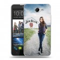 Дизайнерский пластиковый чехол для HTC Desire 516 Jim Beam