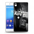 Дизайнерский пластиковый чехол для Sony Xperia Z3+ Jack Daniels