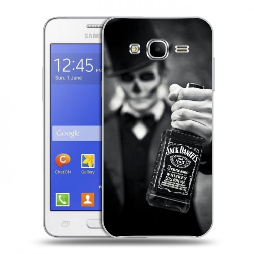 Дизайнерский силиконовый чехол для Samsung Galaxy J7 Jack Daniels