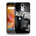 Дизайнерский пластиковый чехол для ZTE Blade X5 Jack Daniels