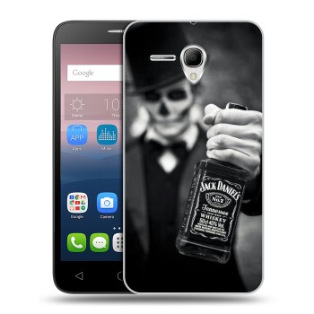 Дизайнерский силиконовый чехол для Alcatel One Touch POP 3 5.5 Jack Daniels (на заказ)
