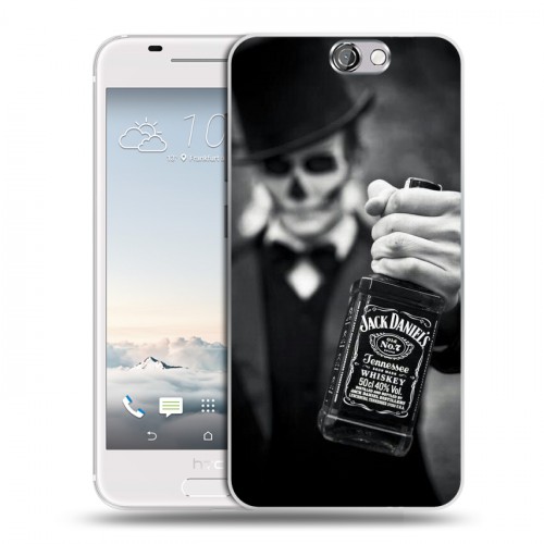 Дизайнерский пластиковый чехол для HTC One A9 Jack Daniels