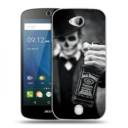 Дизайнерский силиконовый чехол для Acer Liquid Z530 Jack Daniels