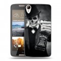 Дизайнерский пластиковый чехол для HTC Desire 828 Jack Daniels