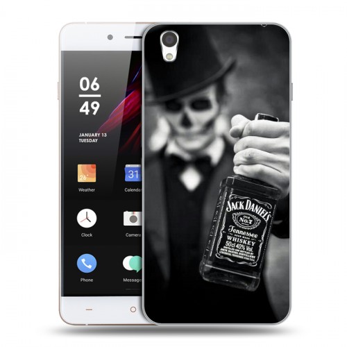 Дизайнерский пластиковый чехол для OnePlus X Jack Daniels