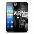 Дизайнерский пластиковый чехол для Huawei Y6 Jack Daniels